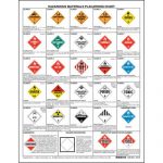 Hazardous Materials Placard Chart – 2-Sided, 8-1/2″ x 11″ – Hazardous ...