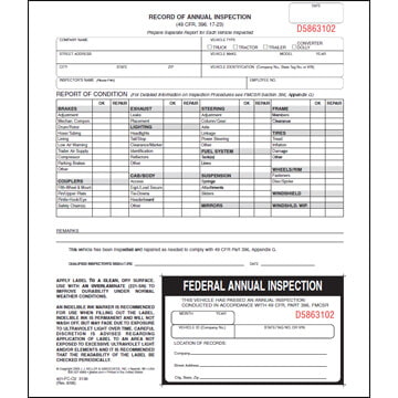 Njmvc Quarterly Vehicle Inspection Report – School Bus – Stock – Njmvc 