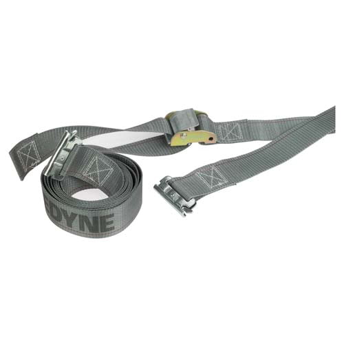 Cam Buckle Logistic Strap – 2″ x 16′ – Gray (Part # 28006