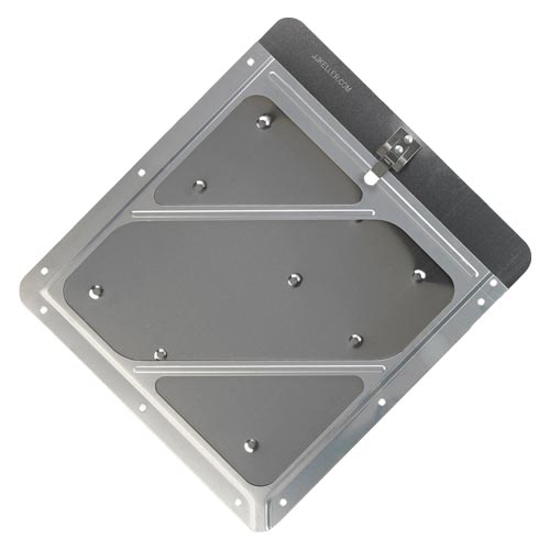 Rivetless Aluminum Wide-Edge Placard Holder w/Back Plate – Unpainted ...